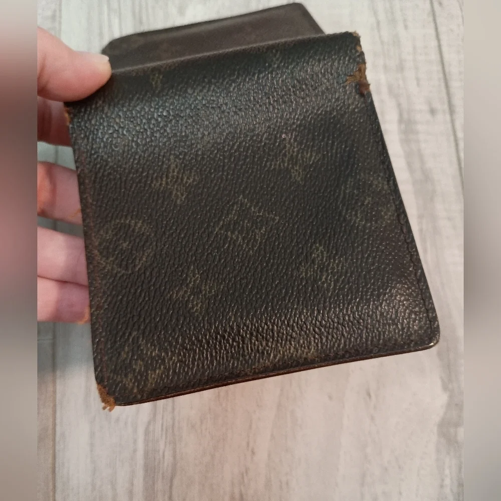 Louis Vuitton Monogram Canvas Leather Bifold Wallet